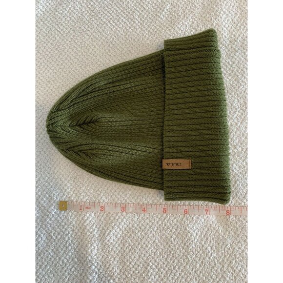 Bula Beanie Green Wool Hat Made In Canada - Picture 2 of 4